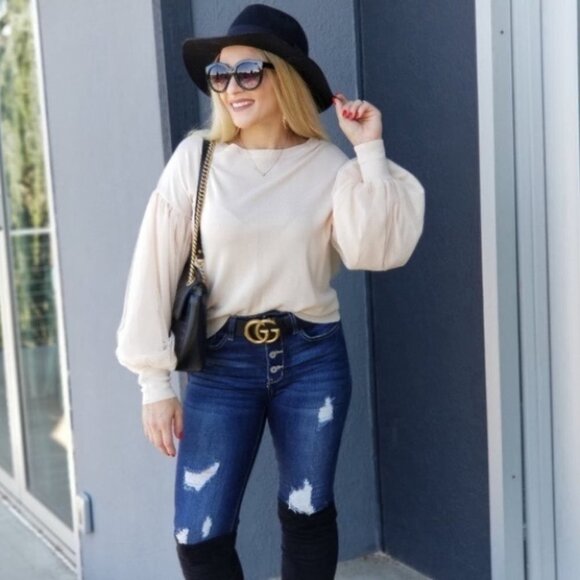 CHIC DOLLZ balloon sleeved Blouse - Picture 4 of 8